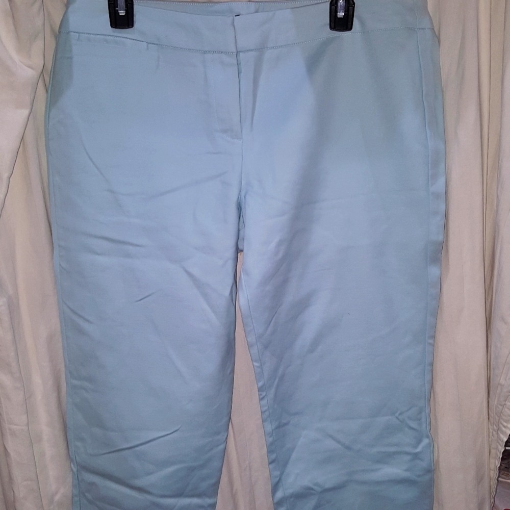 Blue capris